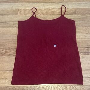 LOFT Rich Red Camisole Top